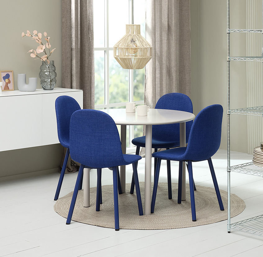 Renew your dining space with colourful dining chairs JYSK